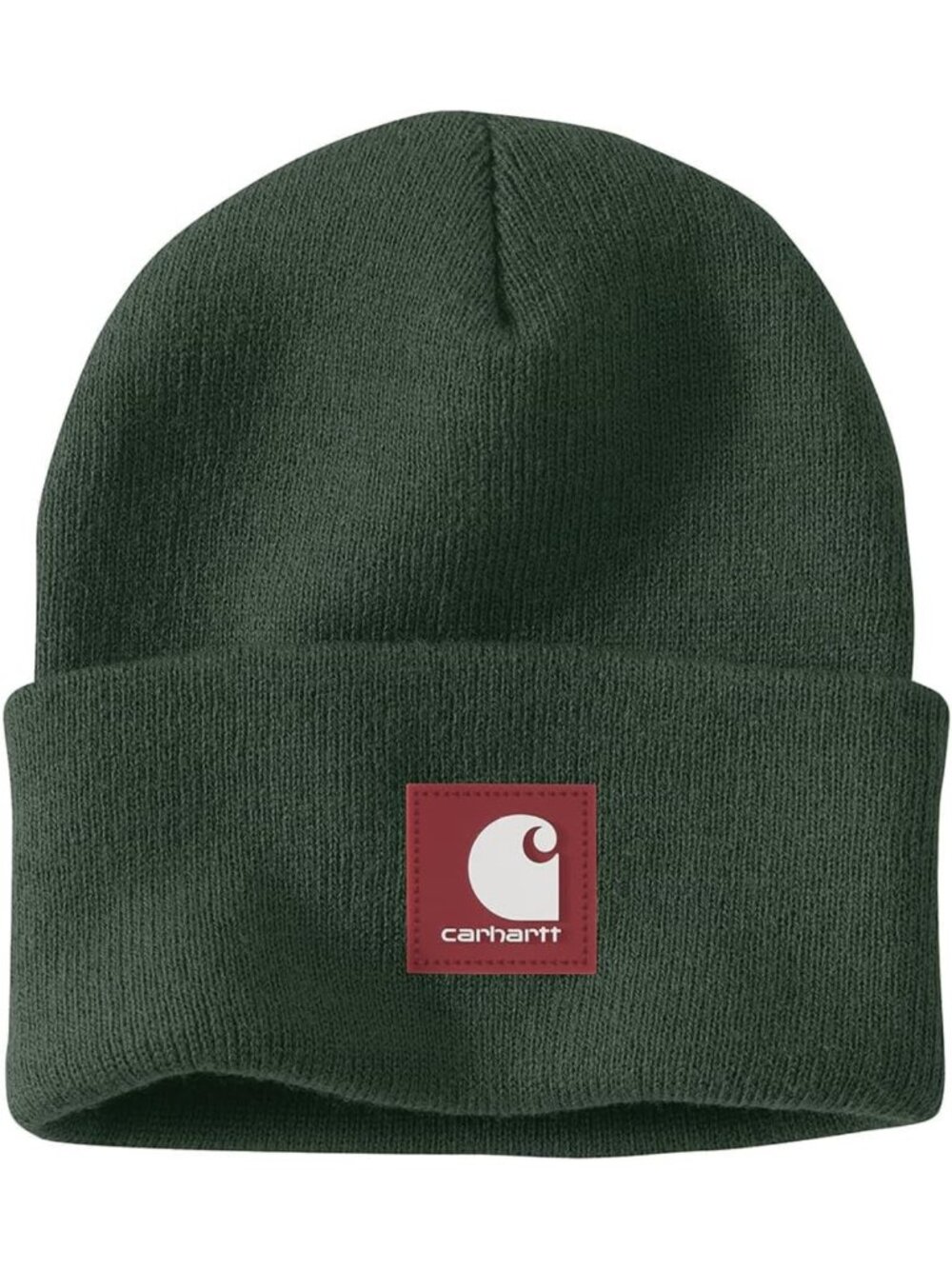 Cozy Knit Beanie with Rubber Patch | Warm Winter Hat for Men | Stylish & Durable